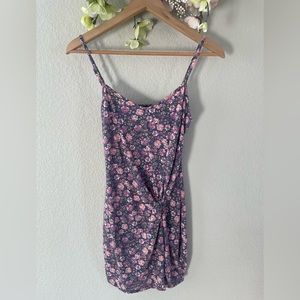 Floral spaghetti strap dress, XS